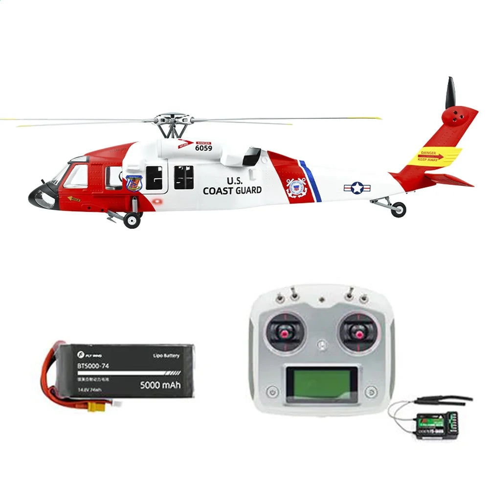 FLYWING MH-60T Jayhawk UH-60 470L 4-Blade ACE GPS/ATT RC Scale Helicopter (RTF)