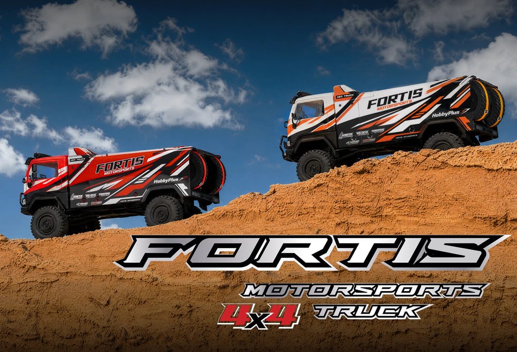 HobbyPlus DKR-4 FORTIS 1/18 4WD Rally Raid Truck RTR