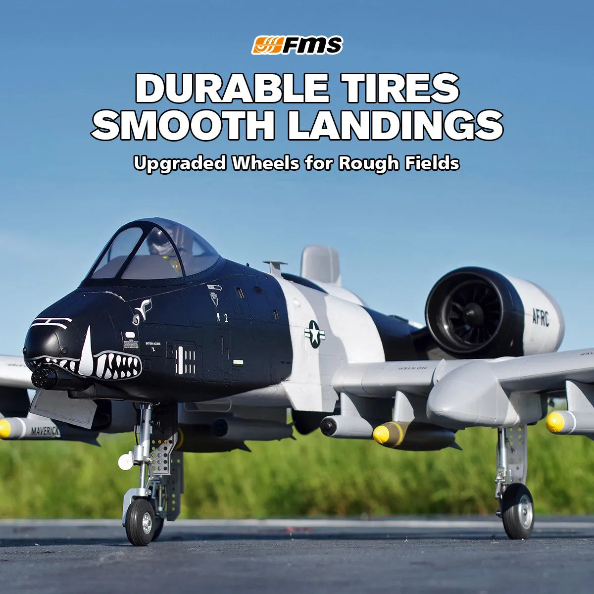 FMS EDF Jet Twin 70mm A‑10 Thunderbolt II V2 PNP