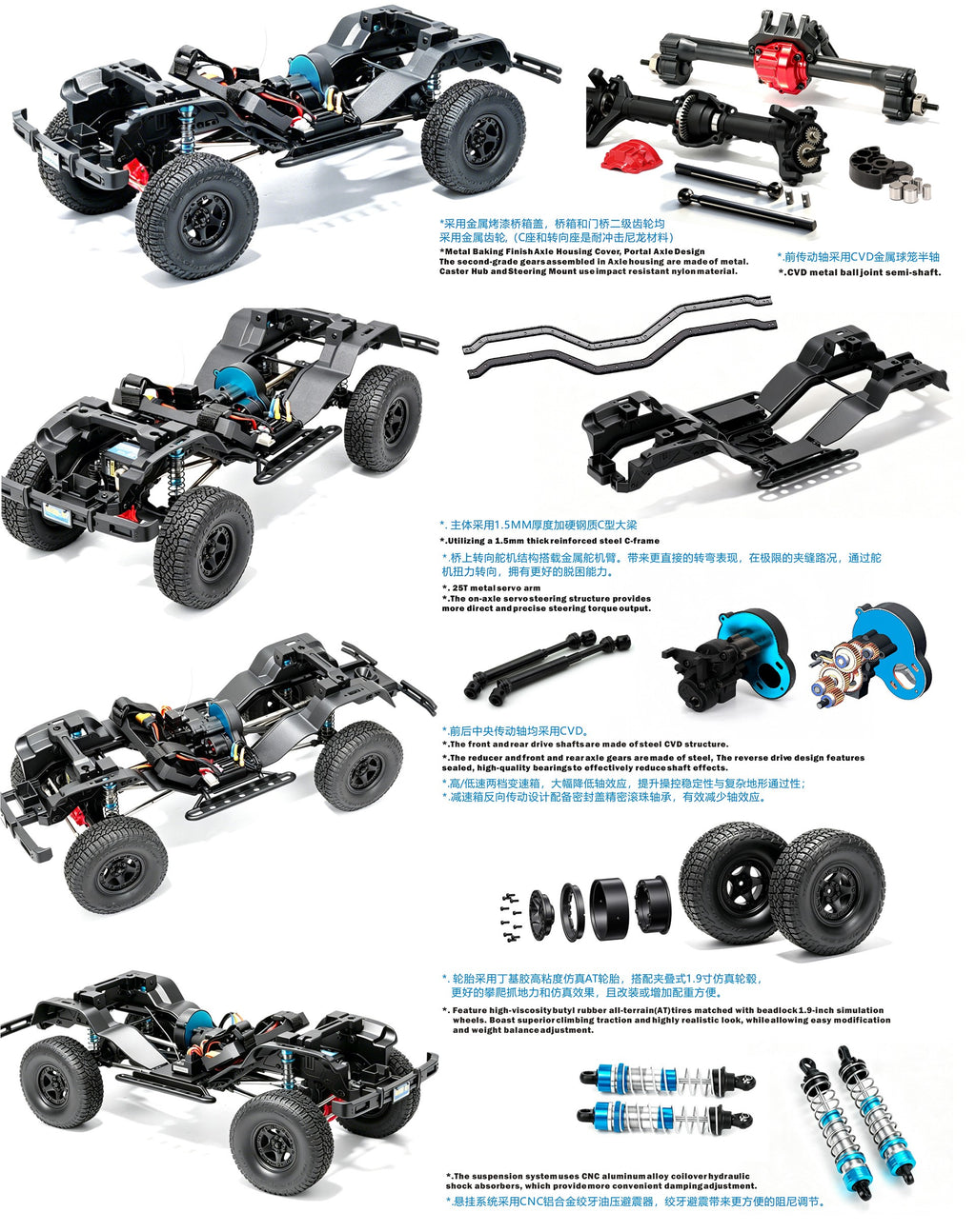 RGT 1/10 Pioneer II Brushless RTR EX86110