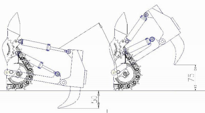 JD 1/14 DXR2 Hydraulic Dozer- RTR