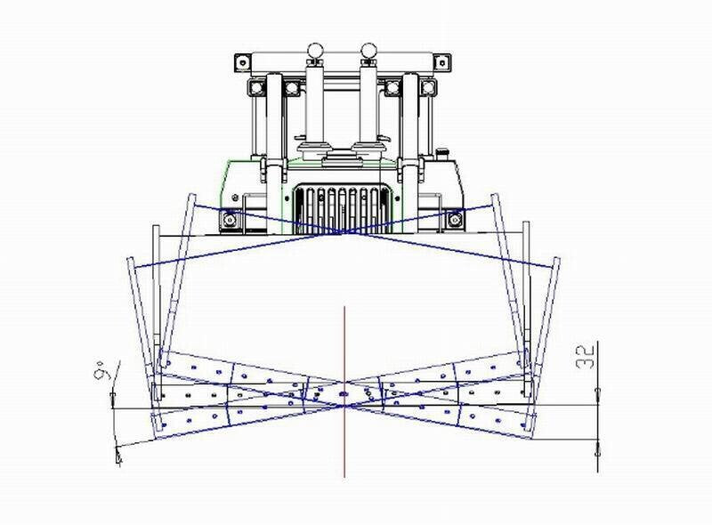 JD 1/14 DXR2 Hydraulic Dozer- RTR