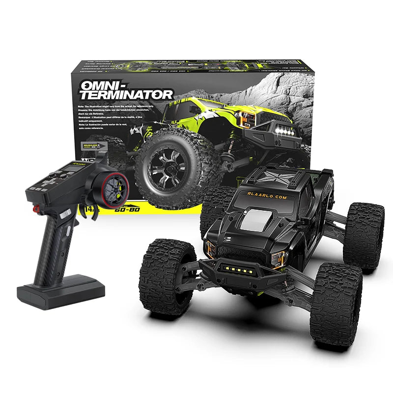 Rlaarlo Omni-Terminator Carbon Fiber MINI 1:10 RTR Brushless Monster Truck