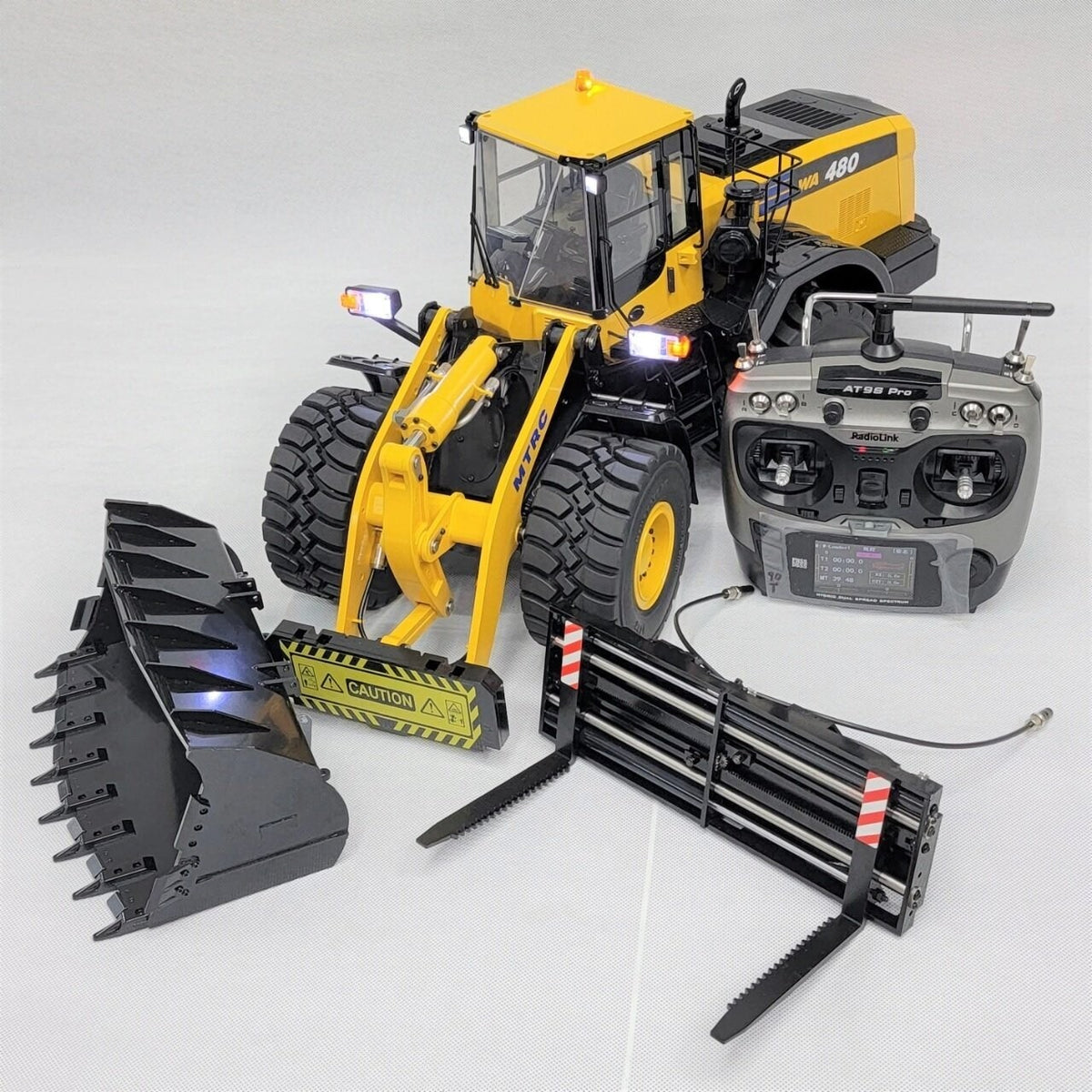 MT 1/14 WA480 Hydraulic Wheel Loader-RTR