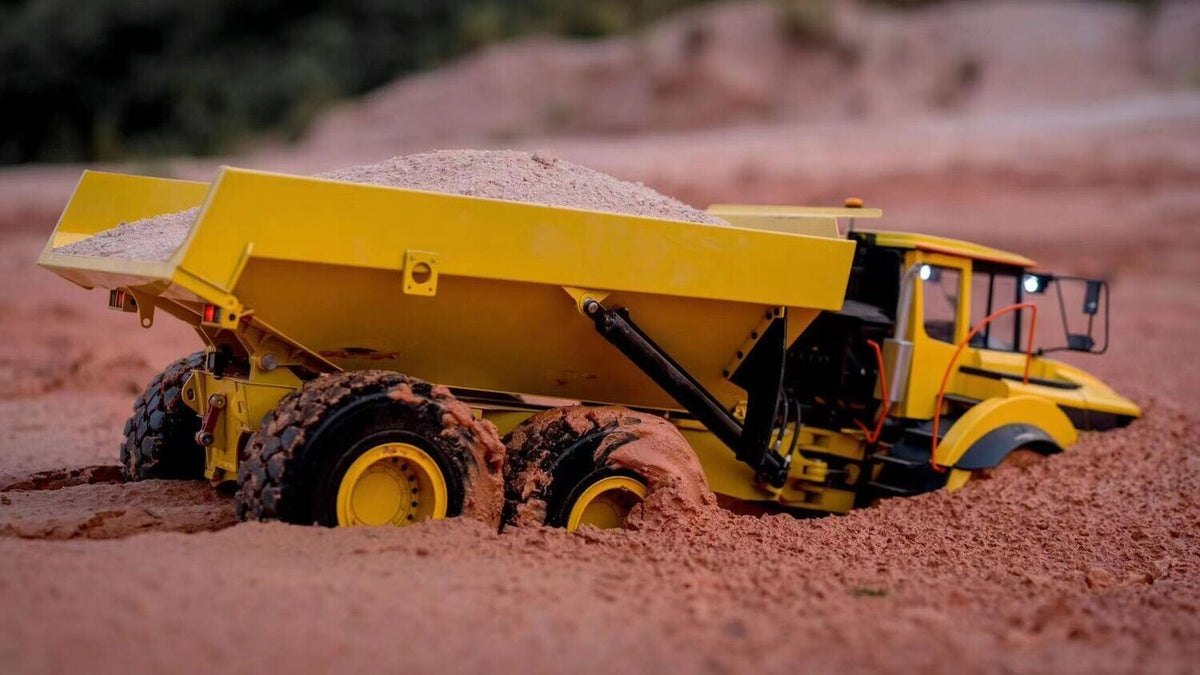 JD 1/14 E450C Articulated 6x6 Dump Truck-RTR