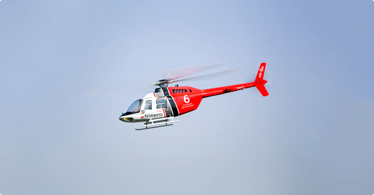 Flywing Bell-206 470L GPS Scale Helicopter (RTF)