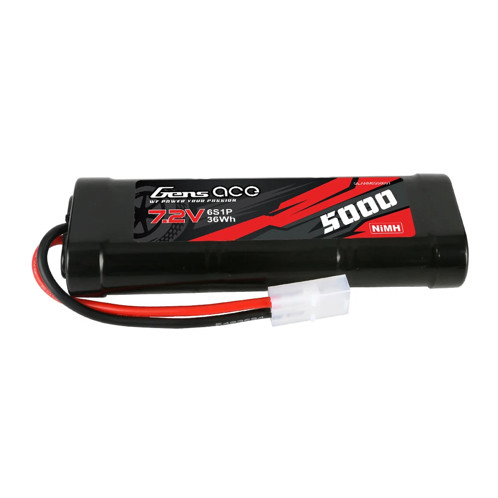 Gens ace 5000mAh 7.2V Ni-MH Battery with Tamiya Plug