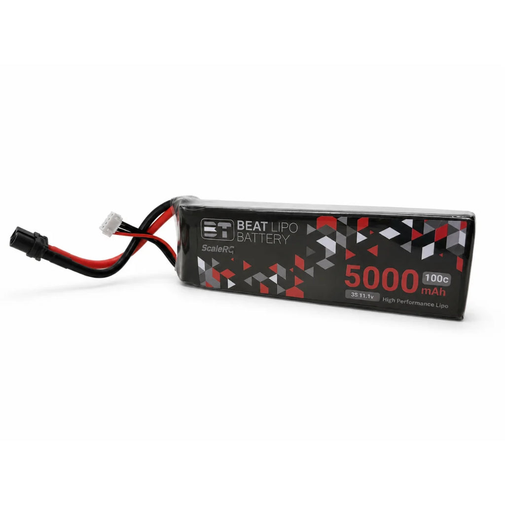 BEAT LIPO 5000mah 11.1v 3s 100c LIPO Battery (XT60 Connector)