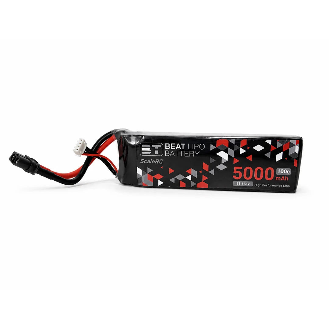 BEAT LIPO 5000mah 11.1v 3s 100c LIPO Battery (XT60 Connector)