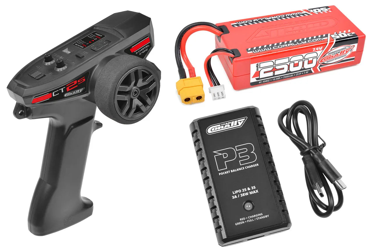Team Corally FURAGO XD RTR Brushed 2S (Battery and Charger included)