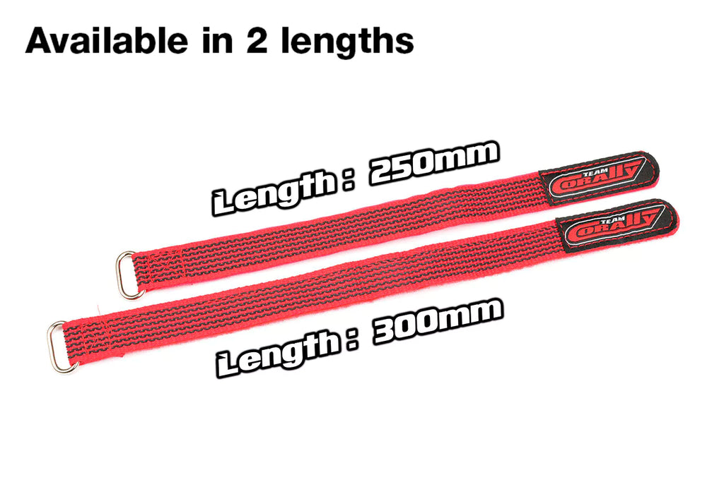 Team Corally - Pro Battery Straps - 300x20mm