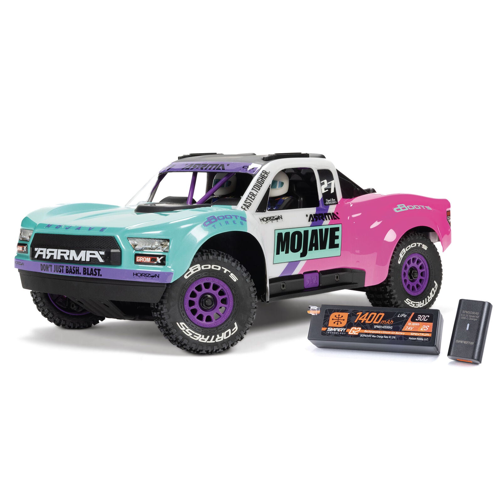 ARRMA 1/16 MOJAVE GROM (Battery & Charger Included)