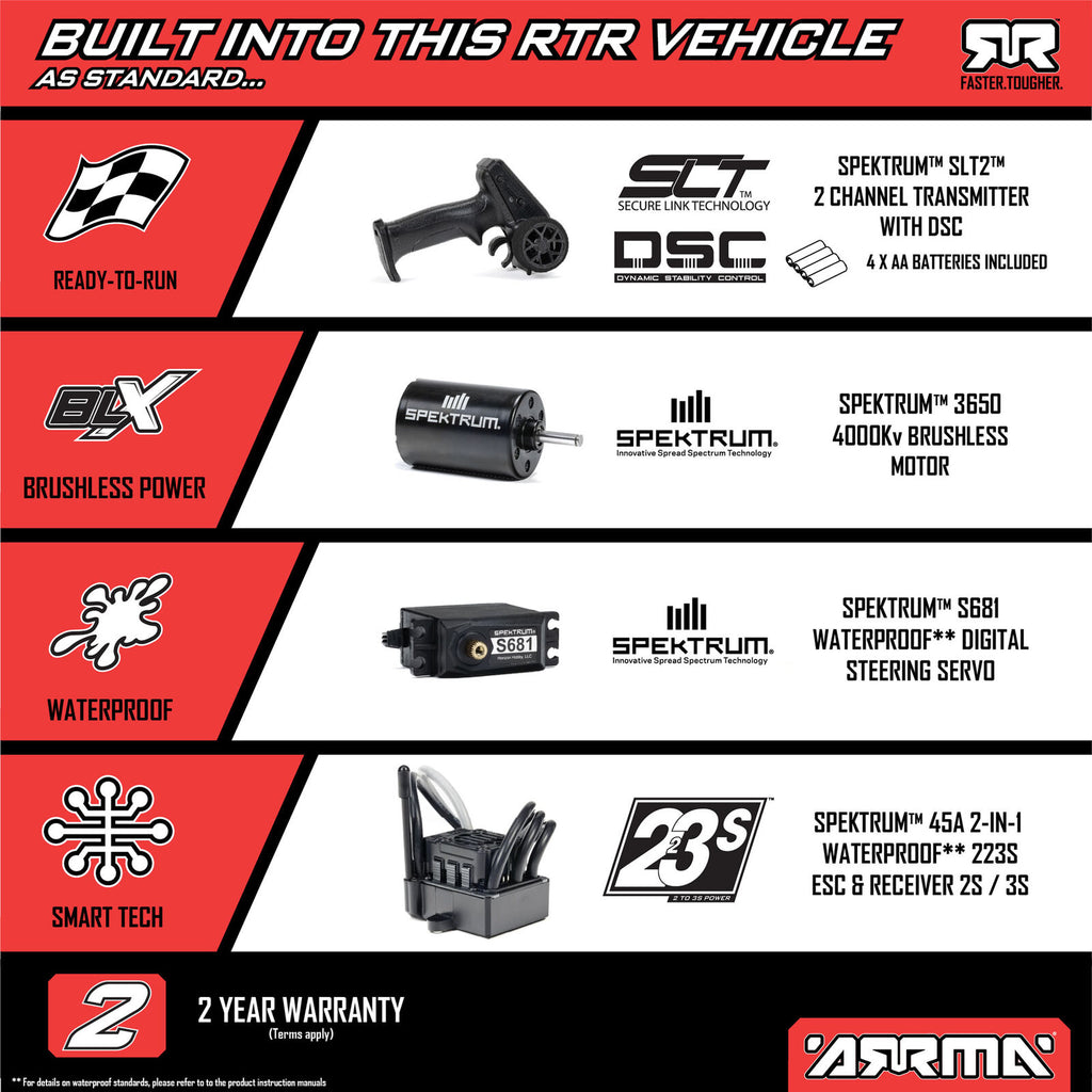 ARRMA 1/10 FURY 223S