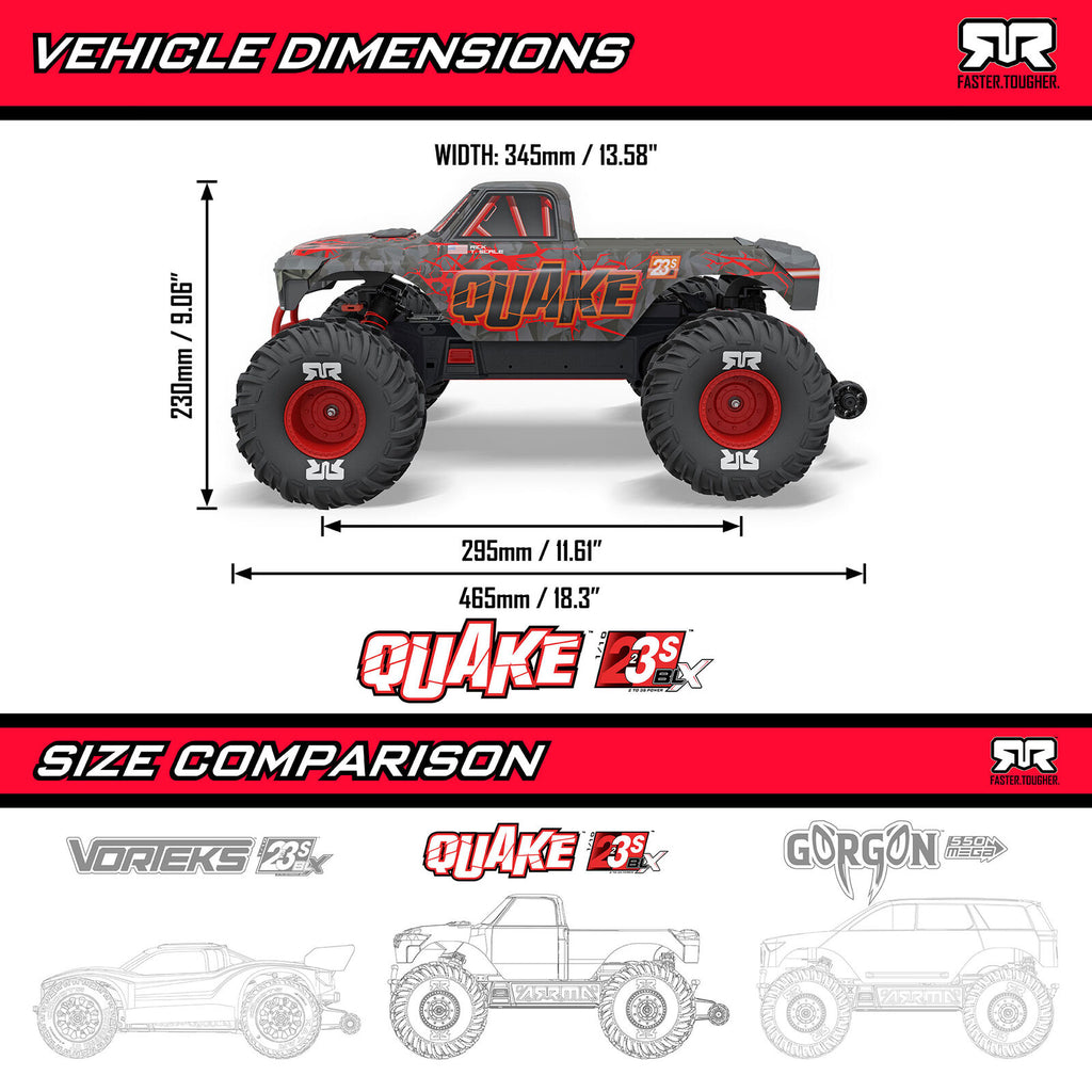 ARRMA 1/10 QUAKE