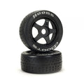 dBoots Hoons 42/100 2.9 17mm Hex Silver Compound (Hard) Mounted Tyres (2)