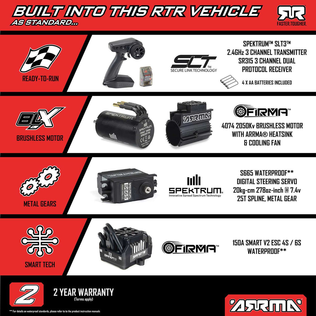 ARRMA 1/7 MOJAVE 6S EXB