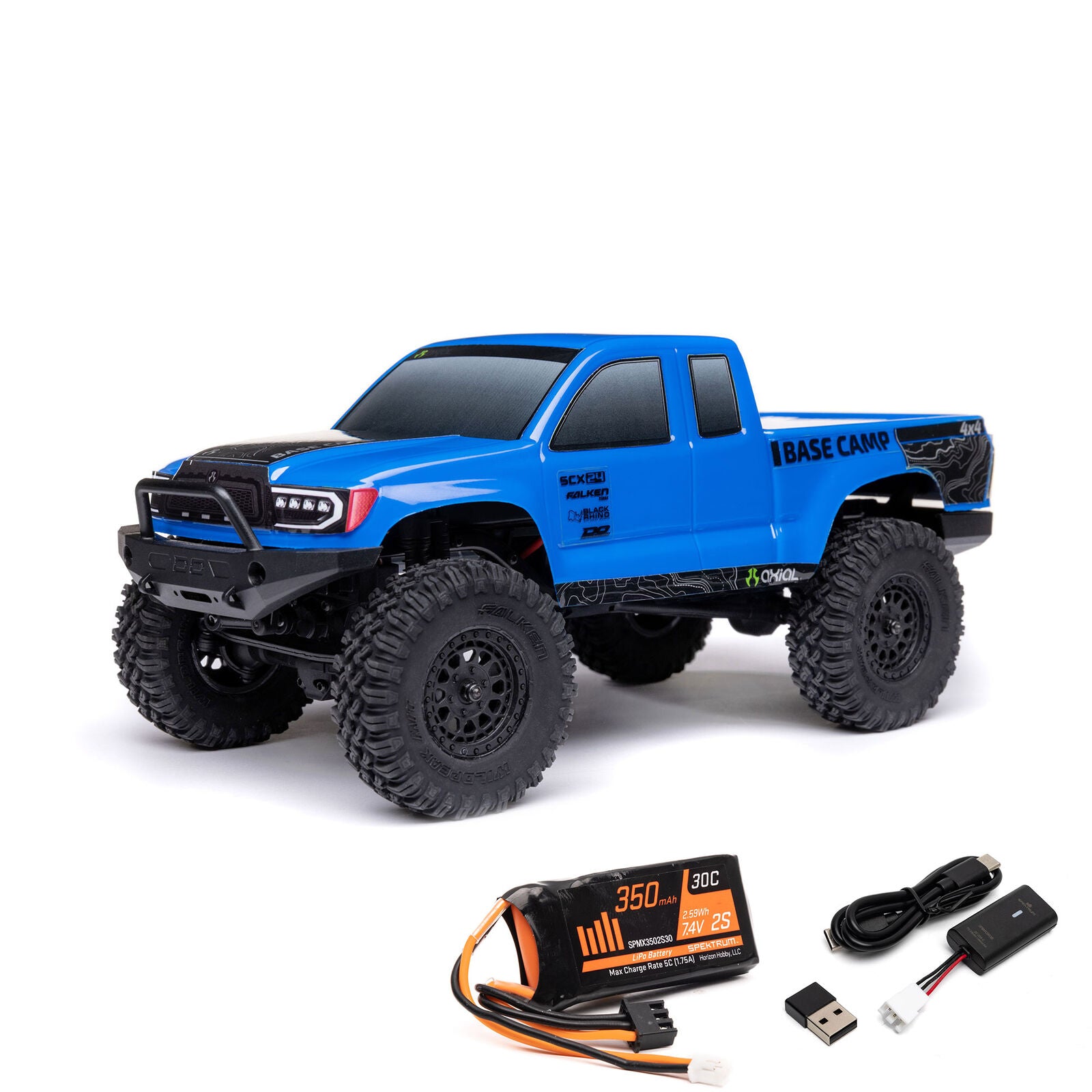 Axial 1/24 SCX24 Base Camp (Battery & Charger Included)