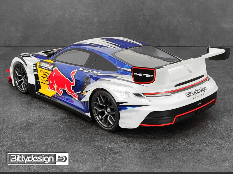 Bittydesign P-GT3R Pre-Painted 1/7 Supercar Body (Arrma Infraction/Limitless)