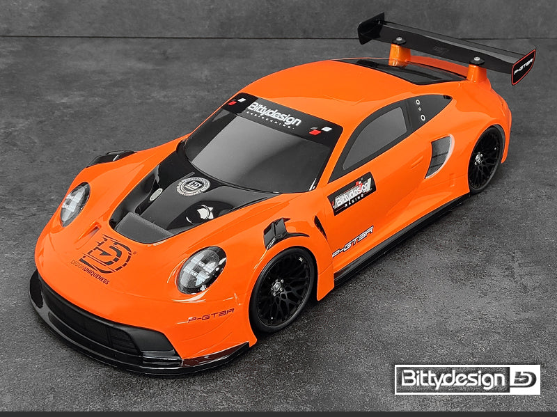Bittydesign P-GT3R Pre-Painted 1/7 Supercar Body (Arrma Infraction/Limitless)