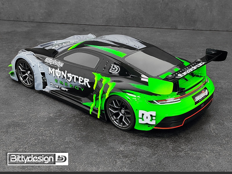 Bittydesign P-GT3R Pre-Painted 1/7 Supercar Body (Arrma Infraction/Limitless)