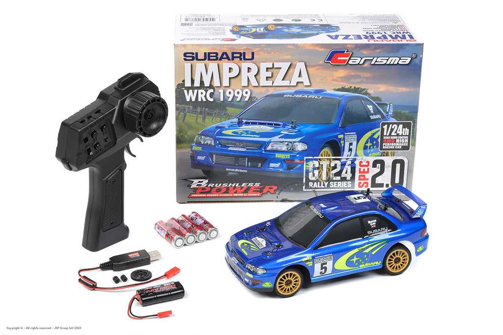 GT24 2.0 1/24th 4WD RTR Brushless Subaru WRC 1999