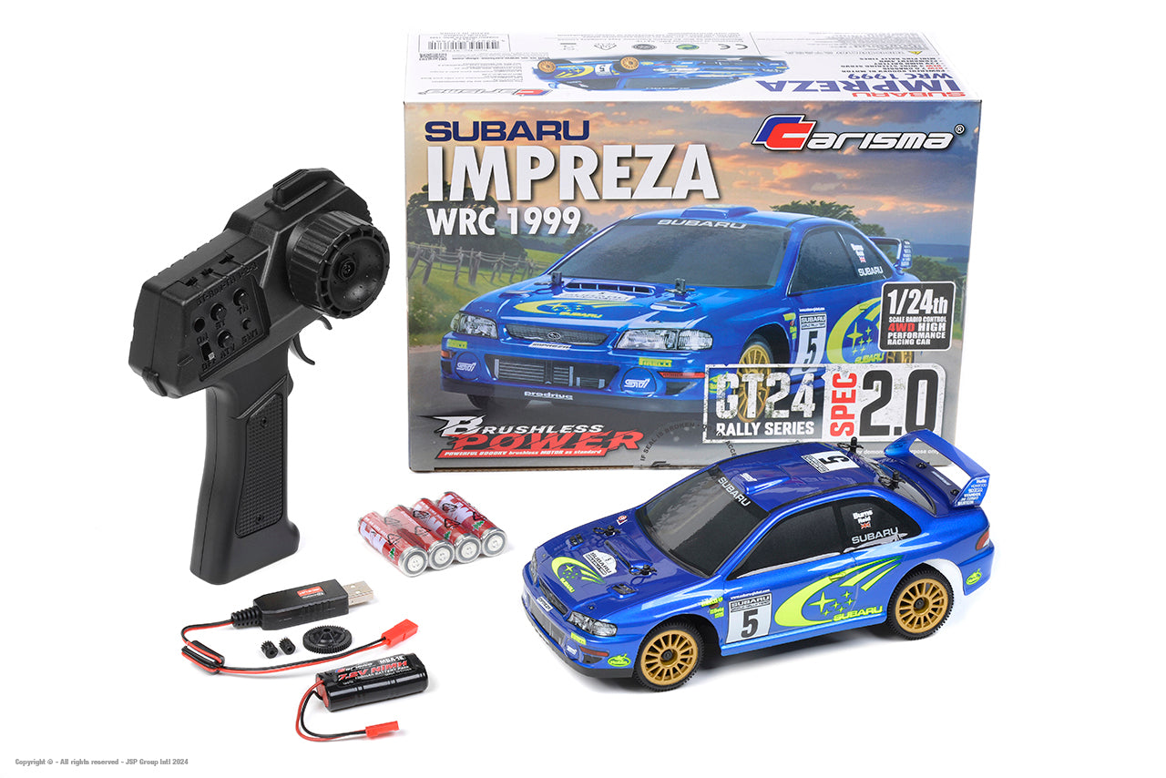 GT24 2.0 1/24th 4WD RTR Brushless Subaru WRC 1999