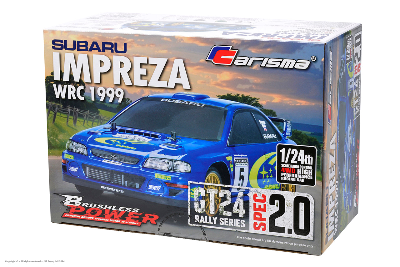 GT24 2.0 1/24th 4WD RTR Brushless Subaru WRC 1999