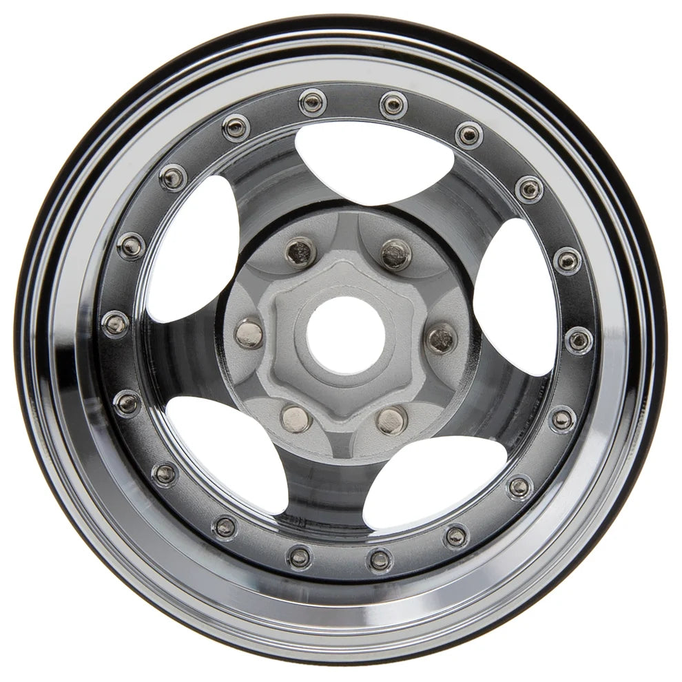 MEUS Racing Brass Aluminum 1.9″ Beadlock Rims (4)