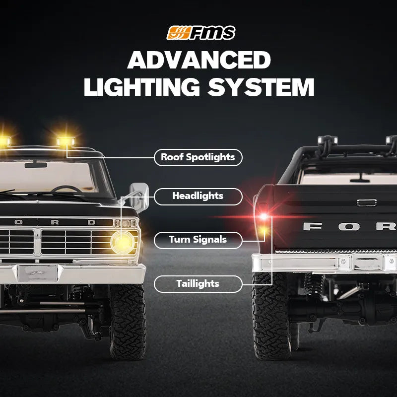 FMS 1:18 FCX18 II Ford F-100 RTR Brushless