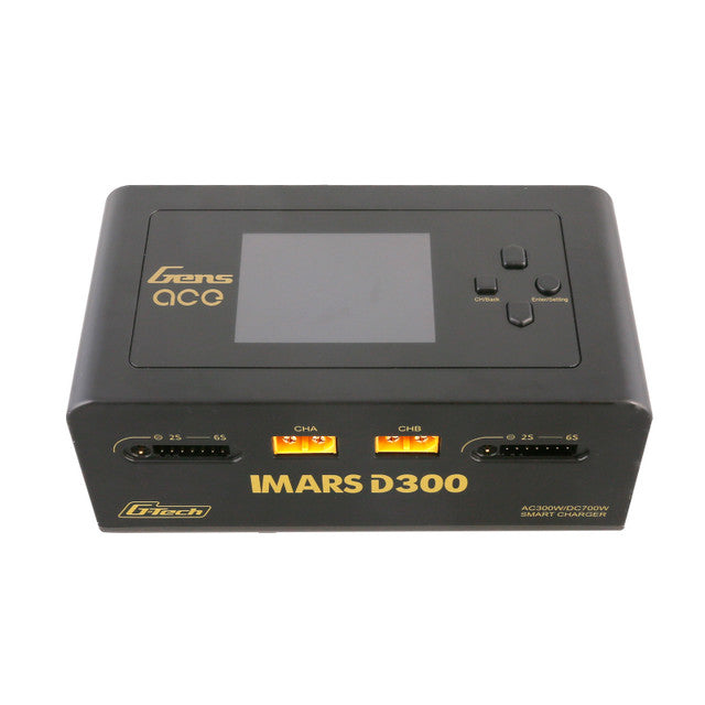 Gens Ace iMars D300 G-Tech Channel AC/DC 300W/700W RC Battery Charger