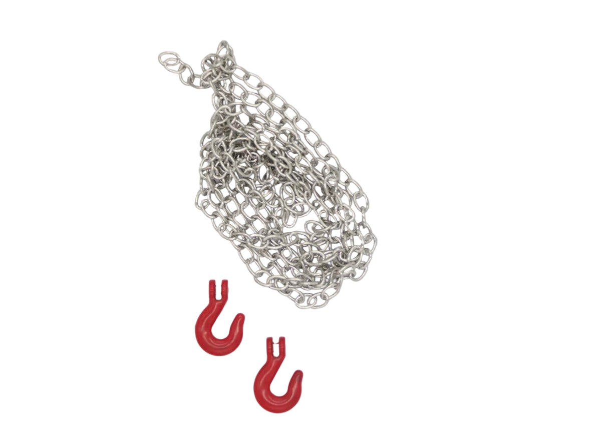 1/10Tow Hook with Steel Chain