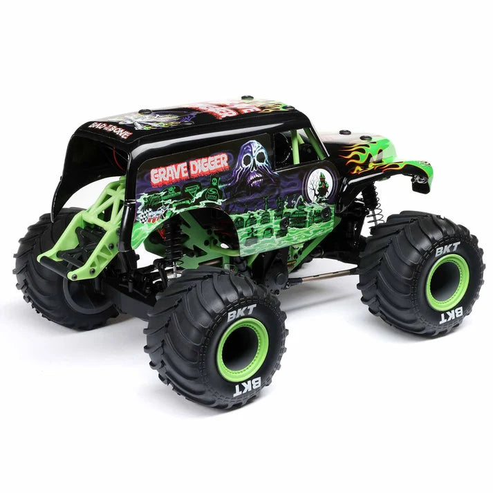 Losi 1/18 Mini LMT 2S (Battery & Charger Included) - Grave Digger