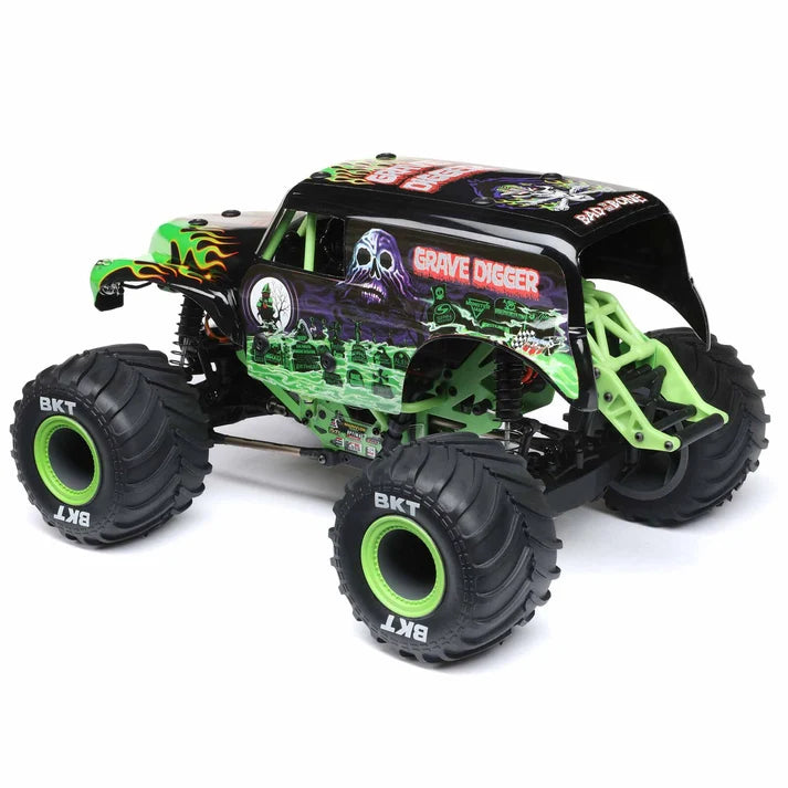 Losi 1/18 Mini LMT 2S (Battery & Charger Included) - Grave Digger