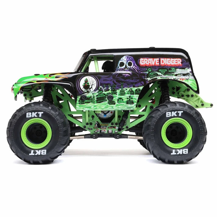 Losi 1/18 Mini LMT 2S (Battery & Charger Included) - Grave Digger