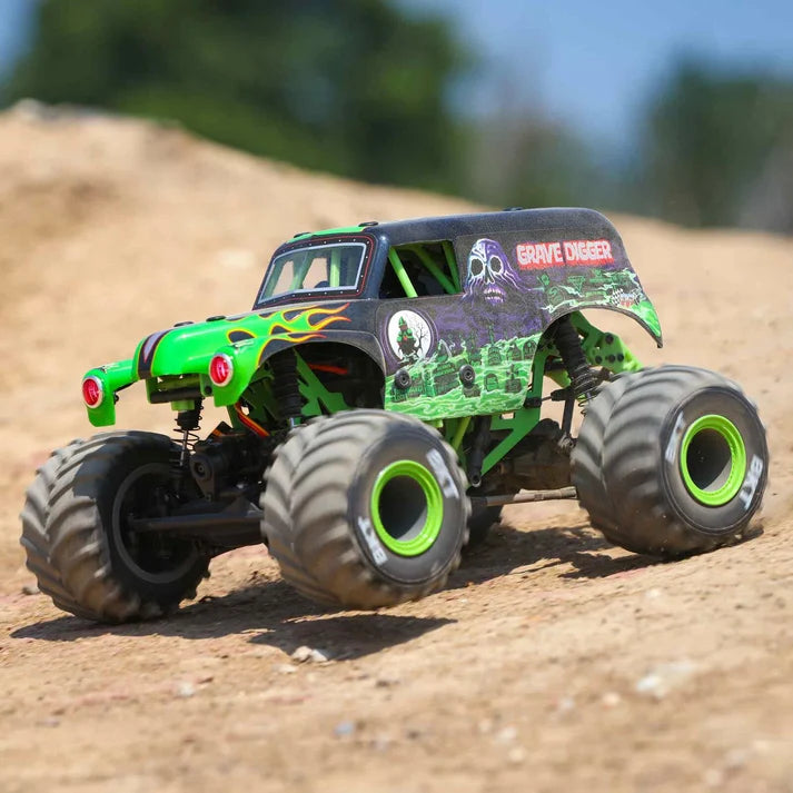 Losi 1/18 Mini LMT 2S (Battery & Charger Included) - Grave Digger