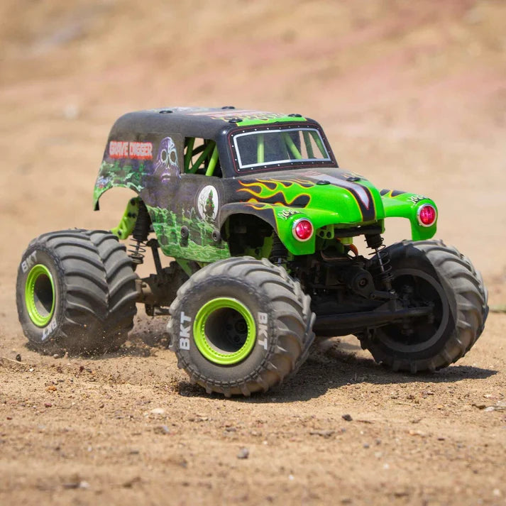 Losi 1/18 Mini LMT 2S (Battery & Charger Included) - Grave Digger