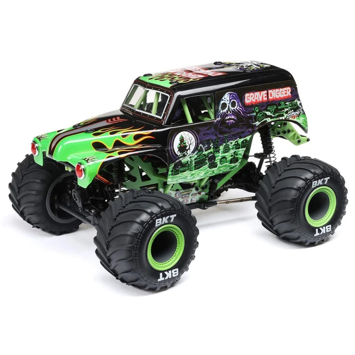 Losi 1/18 Mini LMT 2S (Battery & Charger Included) - Grave Digger