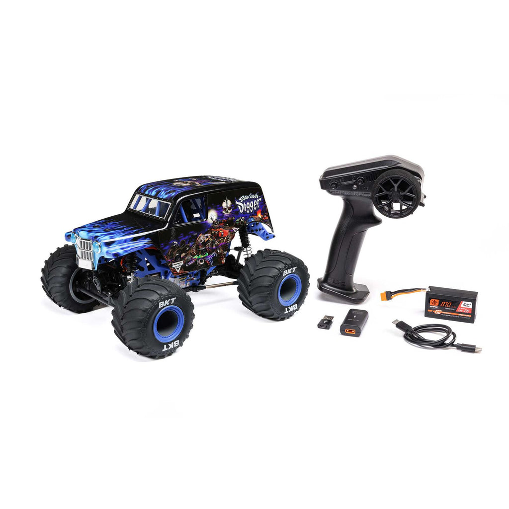 Losi 1/18 Mini LMT 2S (Battery & Charger Included) - Son-uva Digger