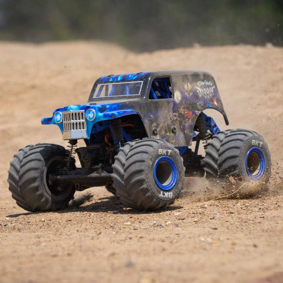 Losi 1/18 Mini LMT 2S (Battery & Charger Included) - Son-uva Digger