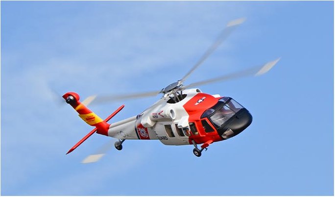 FLYWING MH-60T Jayhawk UH-60 470L 4-Blade ACE GPS/ATT RC Scale Helicopter (RTF)