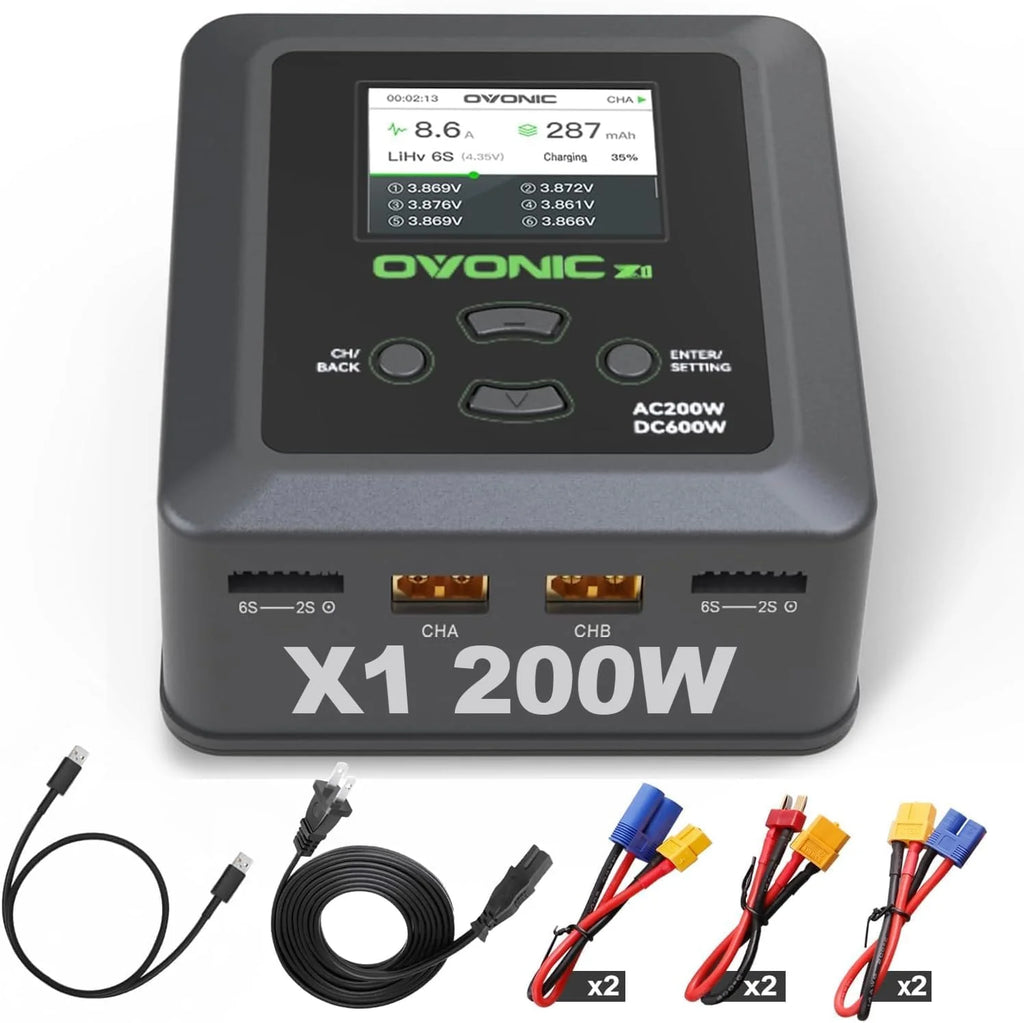 Ovonic X1 Dual-Channel Smart Balance Charger