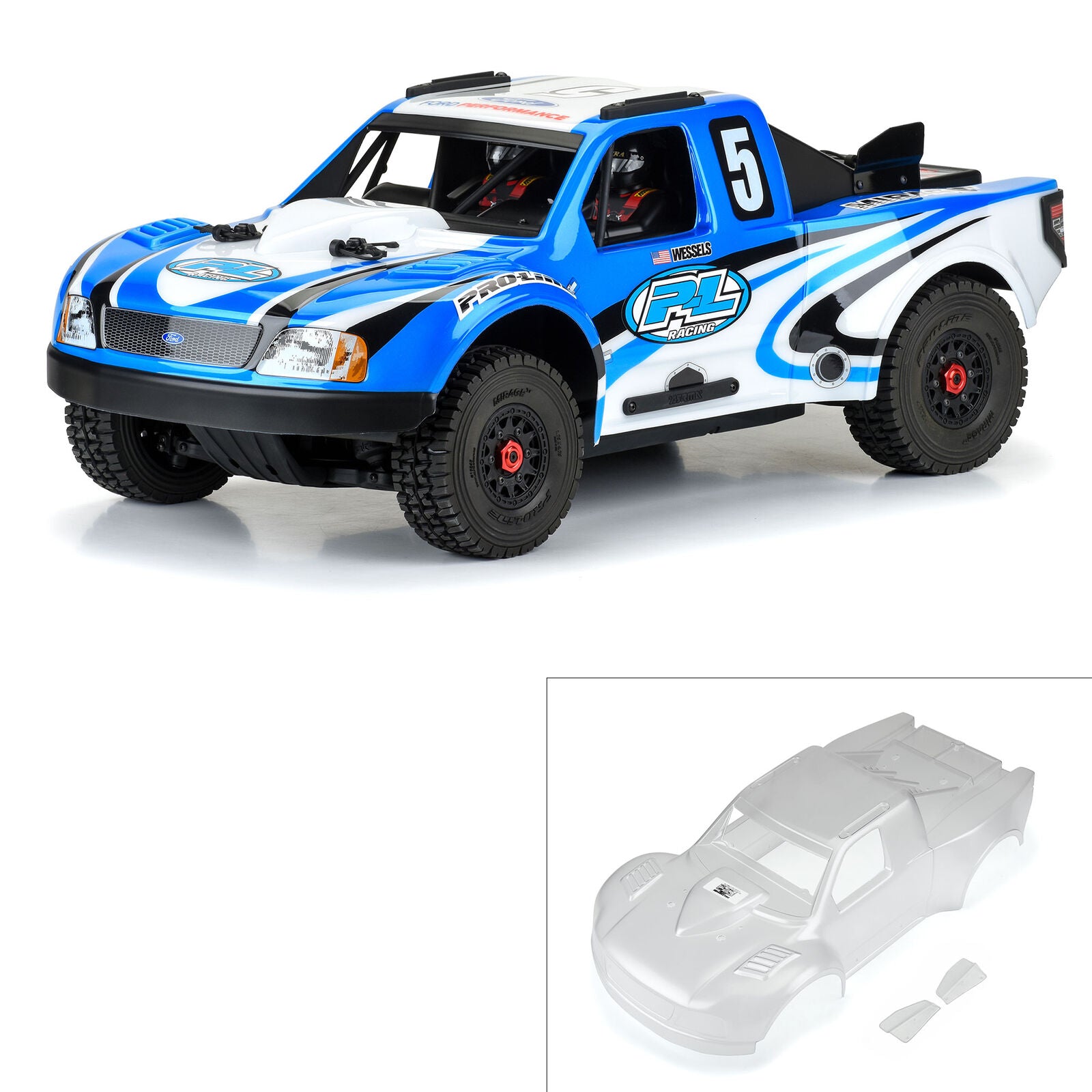 Arrma MOJAVE 4S Clear Body Shell