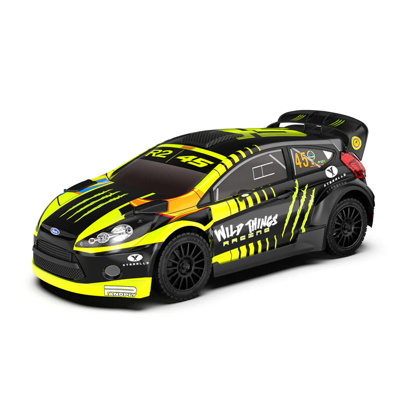 Rlaarlo 1/10 XTS-F10 RTR 4WD Carbon Fiber Brushless RC Rally Car