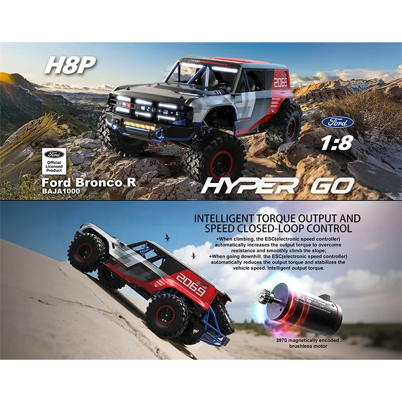 MJX H8P Ford Bronco R Brushless RTR