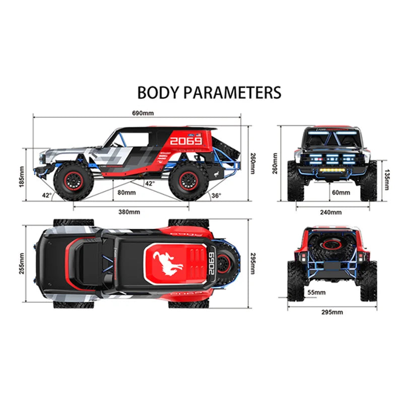 MJX H8P Ford Bronco R Brushless RTR