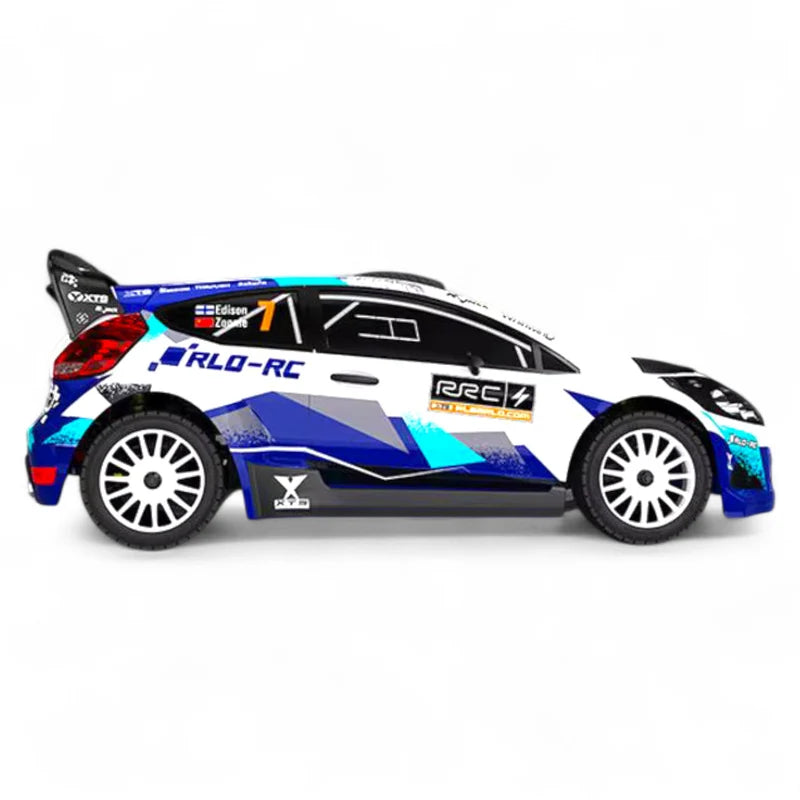 Rlaarlo 1/10 XTS-F10 RTR 4WD Carbon Fiber Brushless RC Rally Car