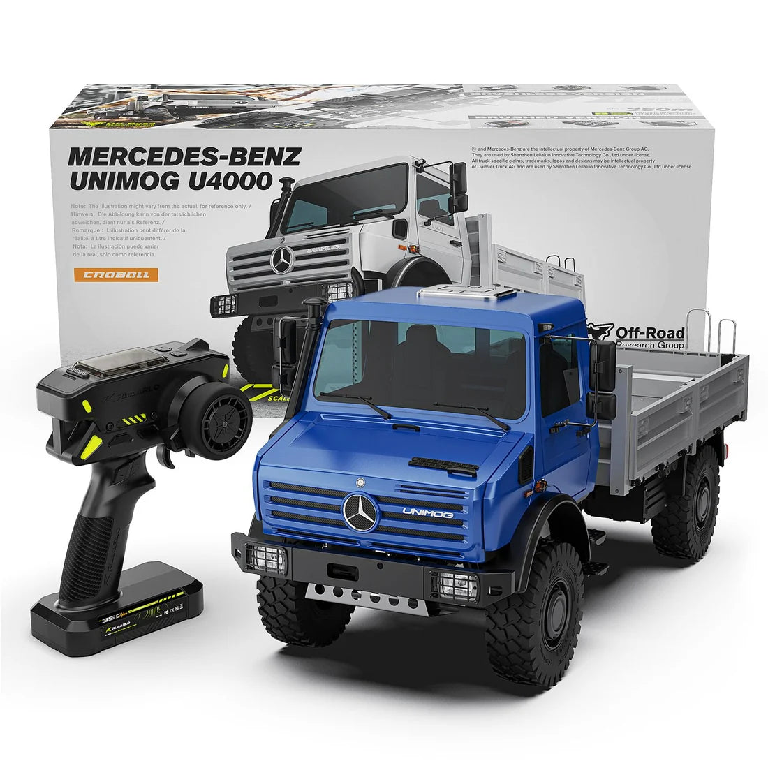 Rlaarlo 1/7 Brushless Mercedes-Benz Unimog U4000
