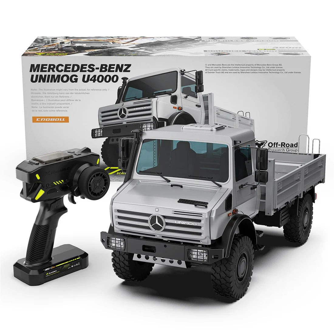 Rlaarlo 1/7 Brushless Mercedes-Benz Unimog U4000