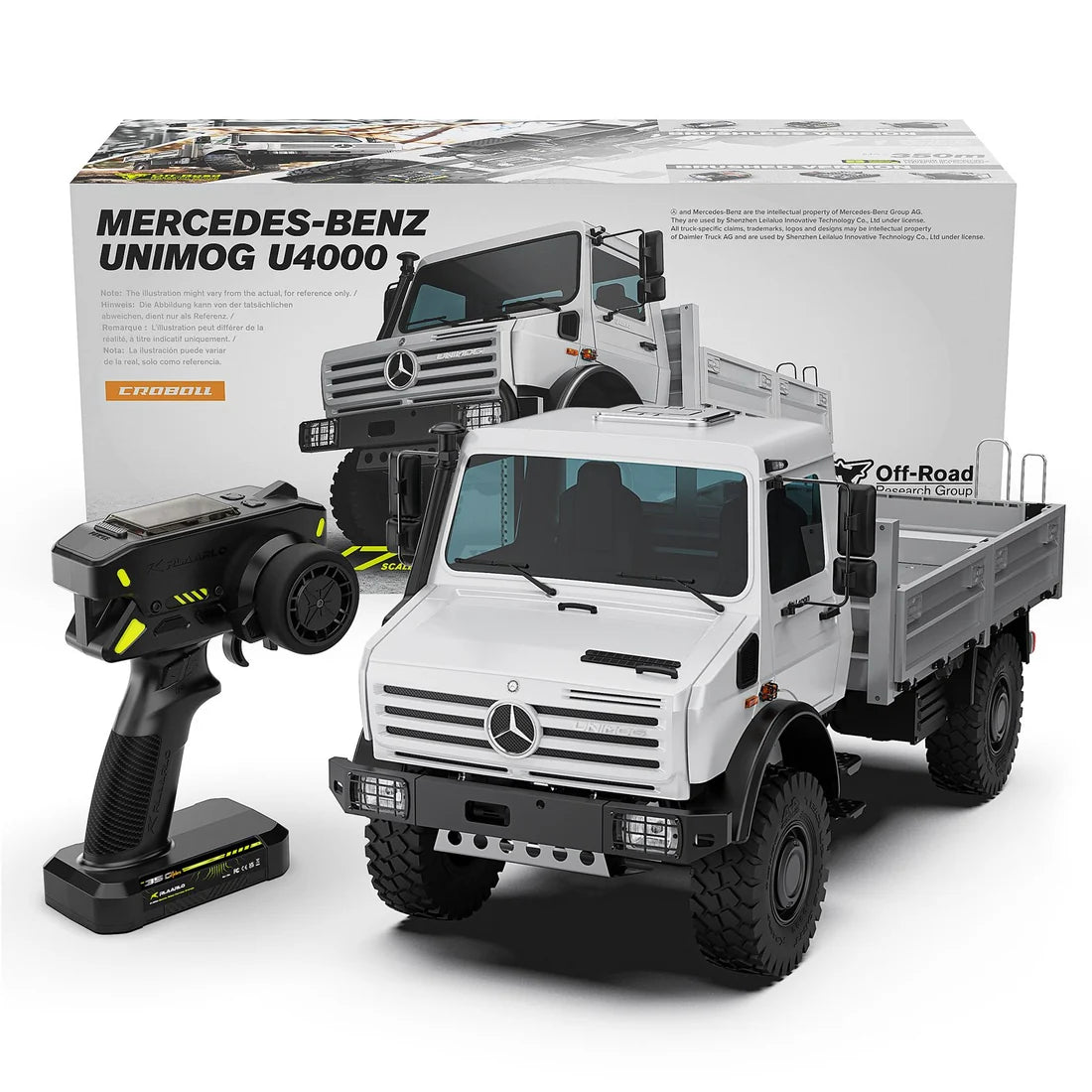 Rlaarlo 1/7 Brushless Mercedes-Benz Unimog U4000