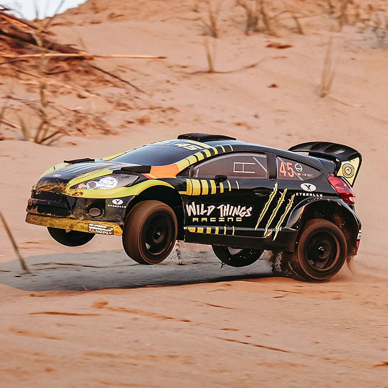 Rlaarlo 1/10 XTS-F10 RTR 4WD Carbon Fiber Brushless RC Rally Car